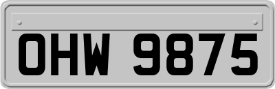 OHW9875