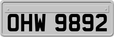 OHW9892