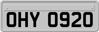 OHY0920