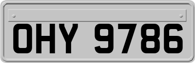 OHY9786