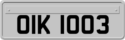 OIK1003