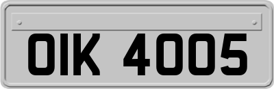 OIK4005