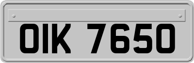 OIK7650