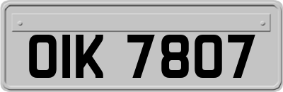 OIK7807