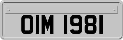 OIM1981