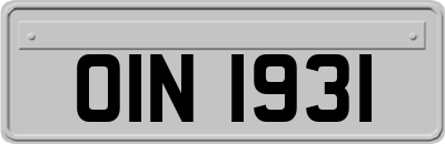 OIN1931