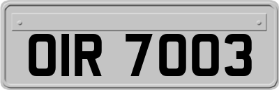 OIR7003