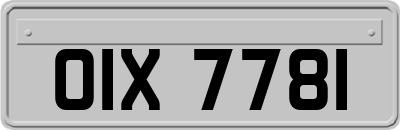 OIX7781