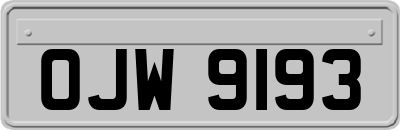 OJW9193