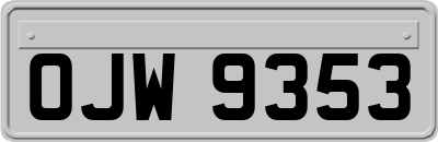 OJW9353