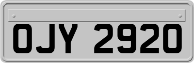 OJY2920