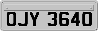 OJY3640