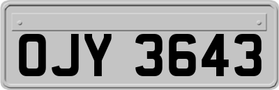 OJY3643