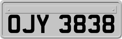 OJY3838