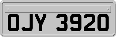 OJY3920