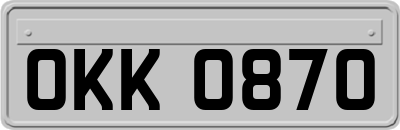 OKK0870