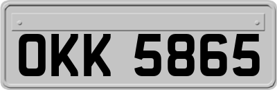 OKK5865