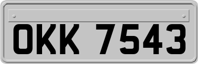 OKK7543
