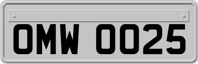 OMW0025