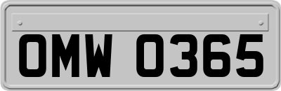 OMW0365