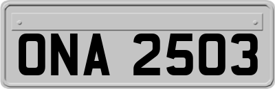 ONA2503