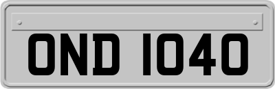 OND1040