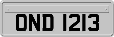 OND1213