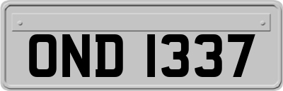 OND1337