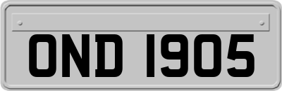 OND1905