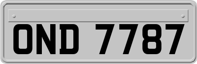 OND7787