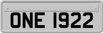 ONE1922