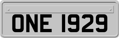 ONE1929