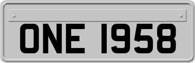 ONE1958