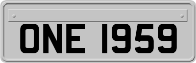 ONE1959