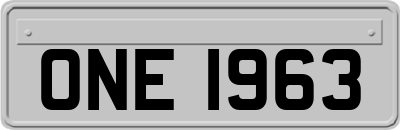 ONE1963