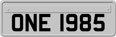ONE1985
