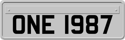 ONE1987