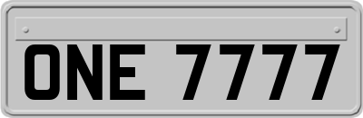 ONE7777