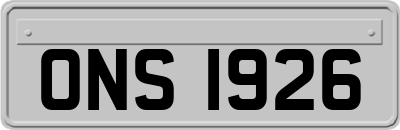 ONS1926