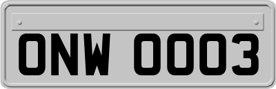 ONW0003