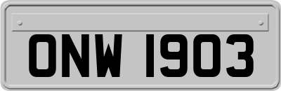 ONW1903