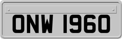 ONW1960