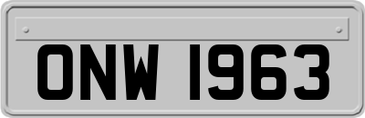 ONW1963