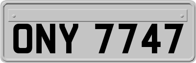 ONY7747