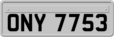 ONY7753