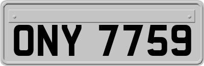 ONY7759