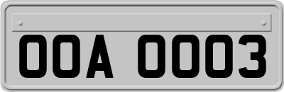 OOA0003