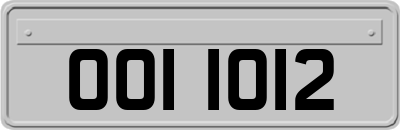 OOI1012