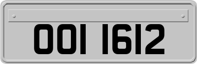 OOI1612