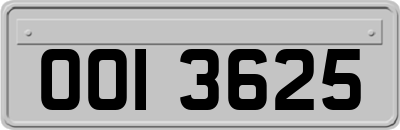 OOI3625